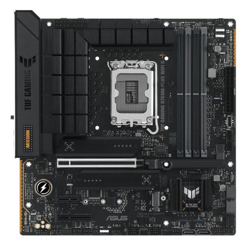 ASUS TUF GAMING B760M-PLUS WIFI II Micro ATX Motherboard - Intel LGA 1700 ASUS TUF GAMING B760M-PLUS WIFI II Micro ATX Motherboard - Intel LGA 1700